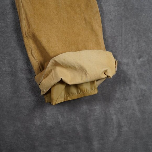 Vintage Y2K Moda International 100% Suede Flare Pants Size 12 short Western - Picture 9 of 12